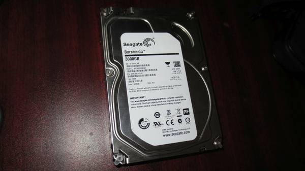 3TB hard drive