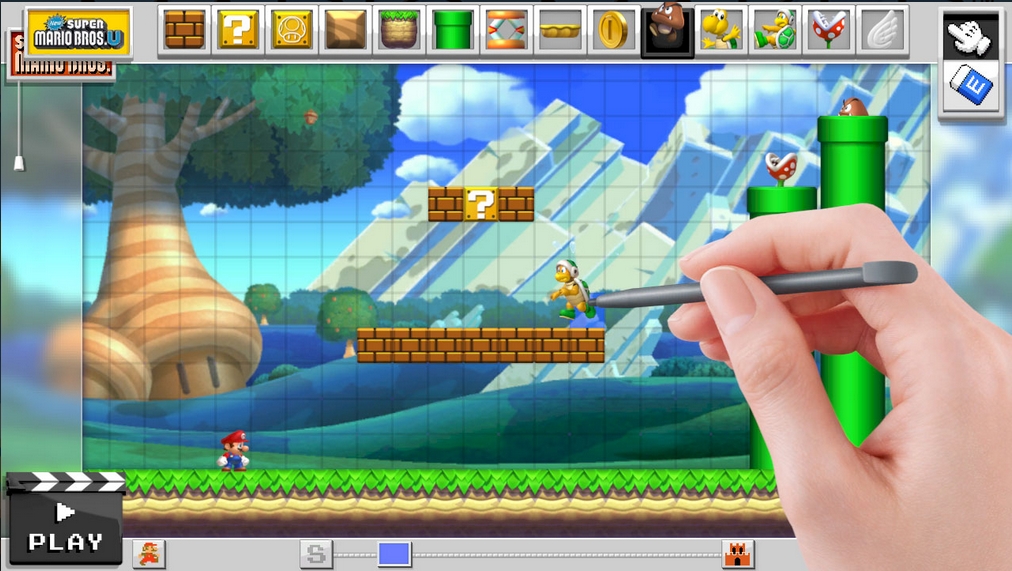 mario maker pipe