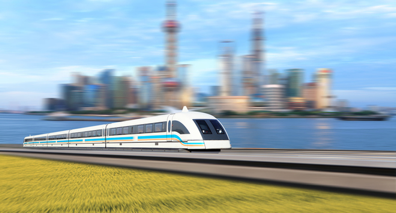 superconducting-maglev-train