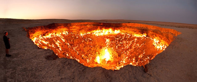 The Door to Hell, Derweze, Turkmenistan | Mysterious Hole