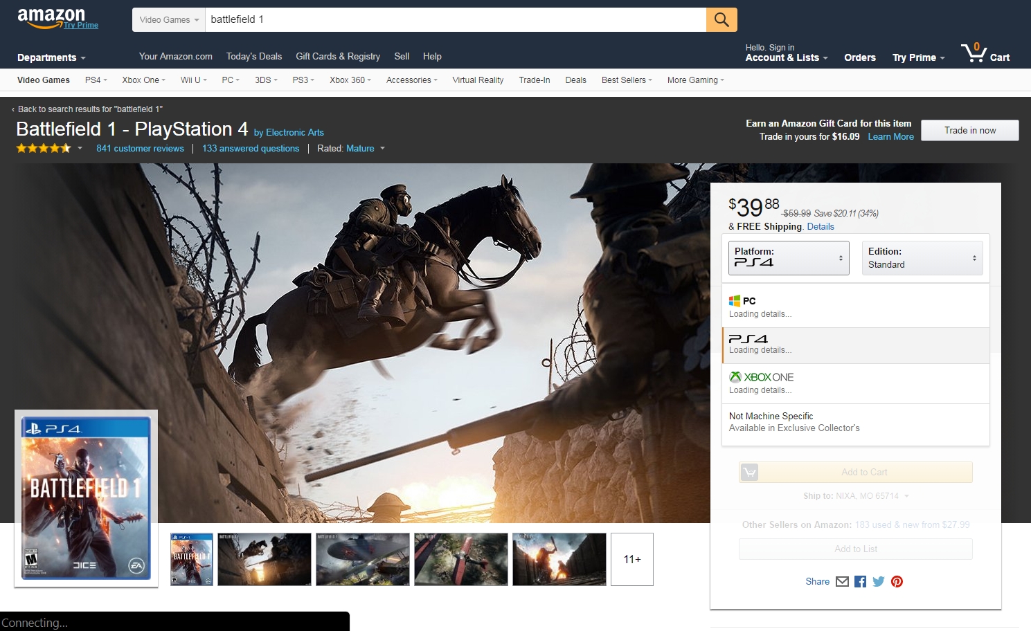 battlefield-1-amazon-redesign-dropdown-console