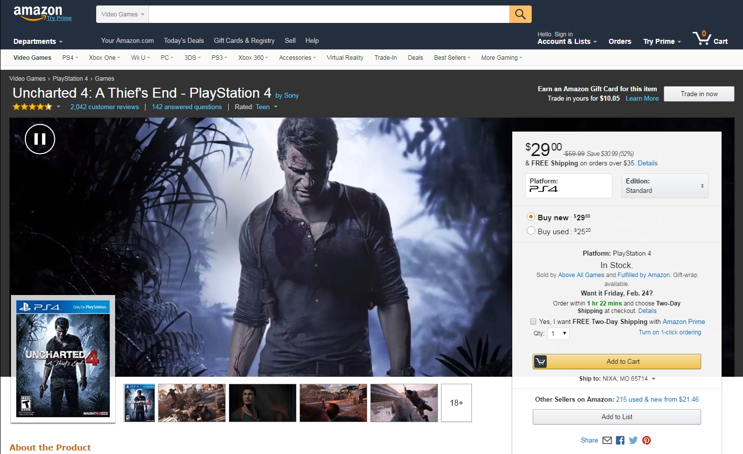 uncharted-4-amazon-redesign-video-background