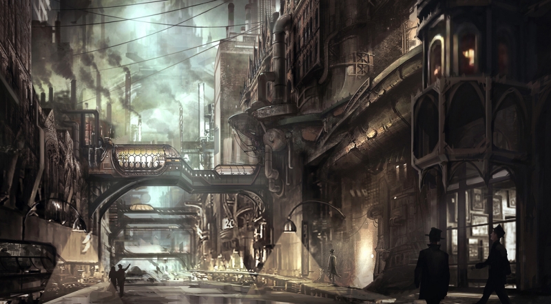 steampunk-city